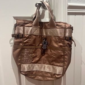 George Gina Lucy Anniehow GOOD Tote Caramel NWT